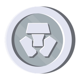 Crypto Silver Coin  Icon