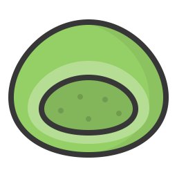 Green tea daifuku  Icon