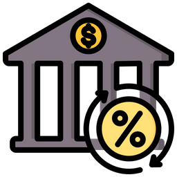 Bank Rate  Icon