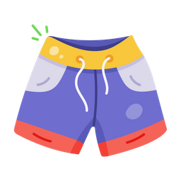 Short Pants Menswear Summer Wear Icône