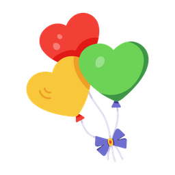 Balloons Bunch  Icon