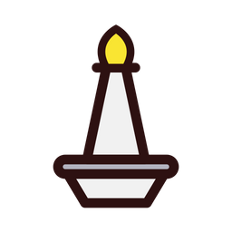 Indonesian national monument  Icon