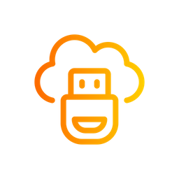 Cloud Usb  Icon