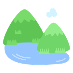 Lake  Icon