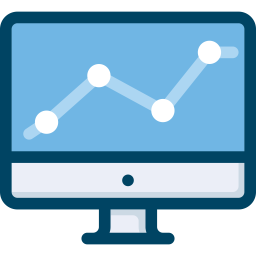 Computer analytics  Icon