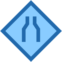 Narrow Road  Icon