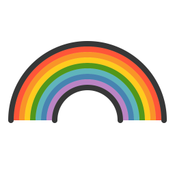 Regenbogen  Symbol