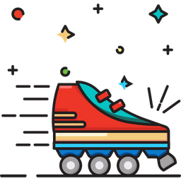 Inline Skate  Icon