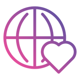 Globe love  Icon