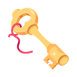 Ancient Key  Icon