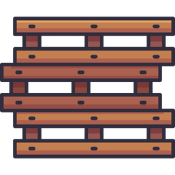 Base Wooden Pallet  Icon