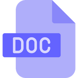 Archivo doc  Icono