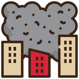 City Pollution  Icon