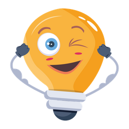 Emoji de lâmpada  Ícone