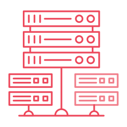 Lan connected serve  Icon