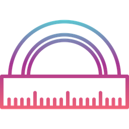 Architectural Protractor  Icon