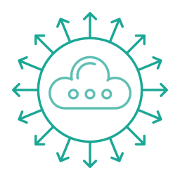 Cloud computing  Icon