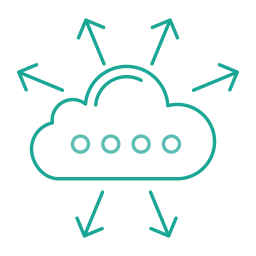 Cloud computing  Icon