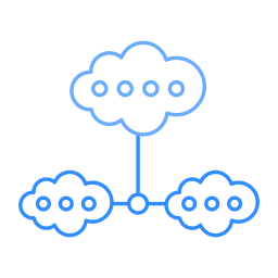 Cloud network  Icon