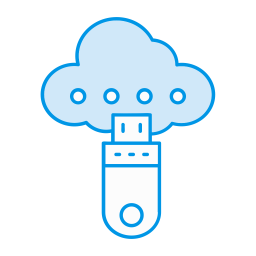 Cloud storage  Icon