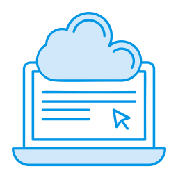 Cloud storage  Icon