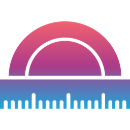 Architectural Protractor  Icon