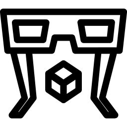 3D-Glas  Symbol