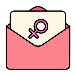 Women day Letter  Icon