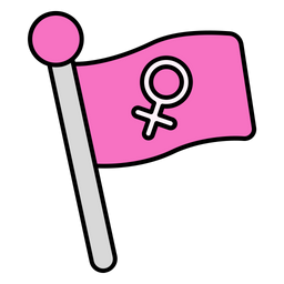 Women day Flag  Icon