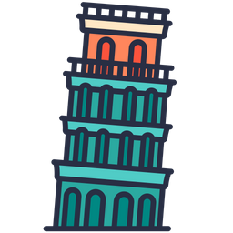 Leaning tower  Icon