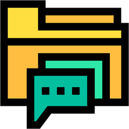 Chatting Folder  Icon