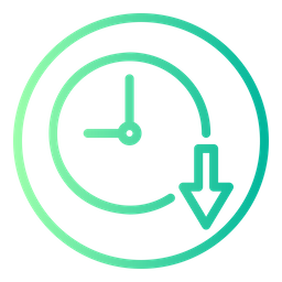 Reduce Time  Icon