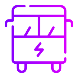 Electric Bus  Icon