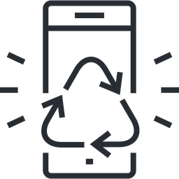 전자제품 재활용  아이콘