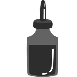 검정 잉크  아이콘