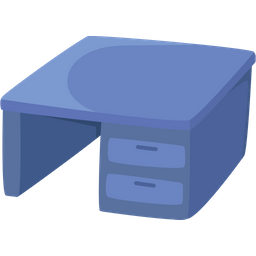 Blue Table  Icon