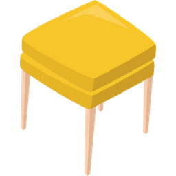 Yellow Chair  Icon