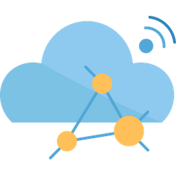 Cloud Network  Icon