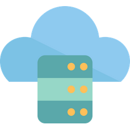 Cloud Server  Icon