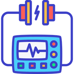 Máquina desfibriladora  Ícone
