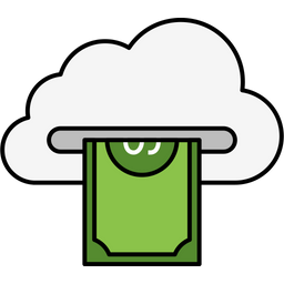 Cloud Money  Icon