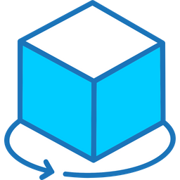 3d cube  Icon