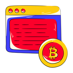 Bitcoin Website  Icon