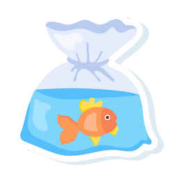 Fish Bag  Icon