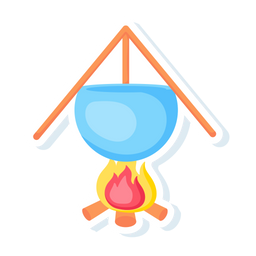 Campfire Pot  Icon