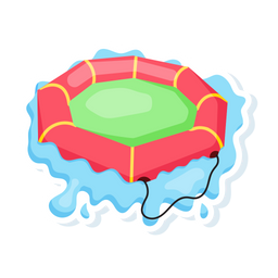 Rafting Boat  Icon