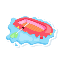 Rafting Boat  Icon