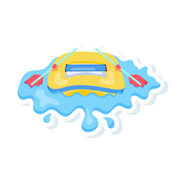 Rafting Boat  Icon