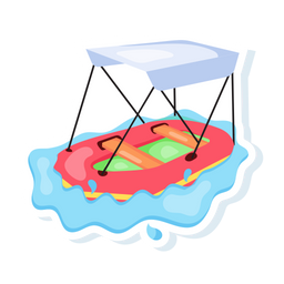 Rafting Boat  Icon