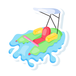 Rafting Boat  Icon